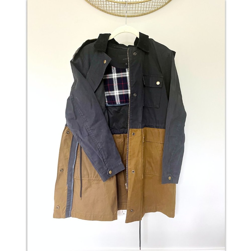 J Crew Block Color Field Jacket In Navy Blue And … - image 5